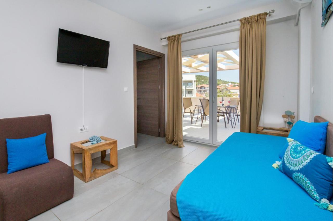 Iria'S Luxury Apartments Limenaria  Zewnętrze zdjęcie